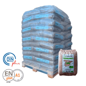 Pallet met 72 zakken van Burpellet