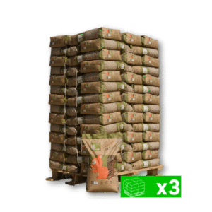 Naturpellet 3 pallets van 210 zakken van 15 kg